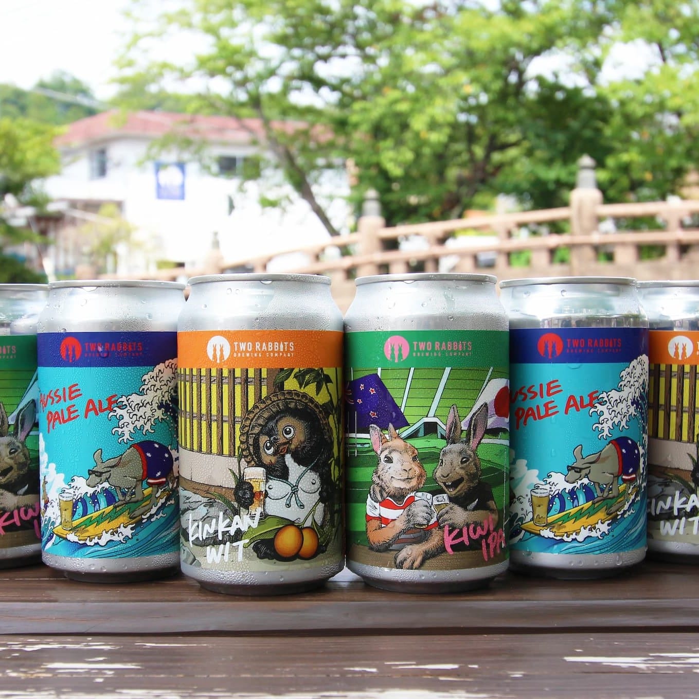 TWO RABBITS BREWING COMPANYクラフトビール 定番セット 360ml×6本