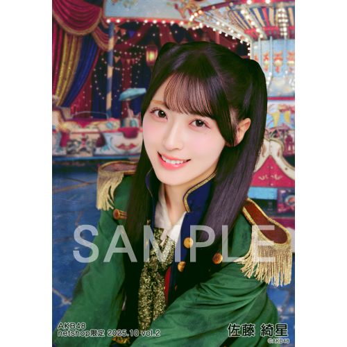 予約商品】AKB48 2025年10月度 net shop限定個別生写真5枚セットvol.2