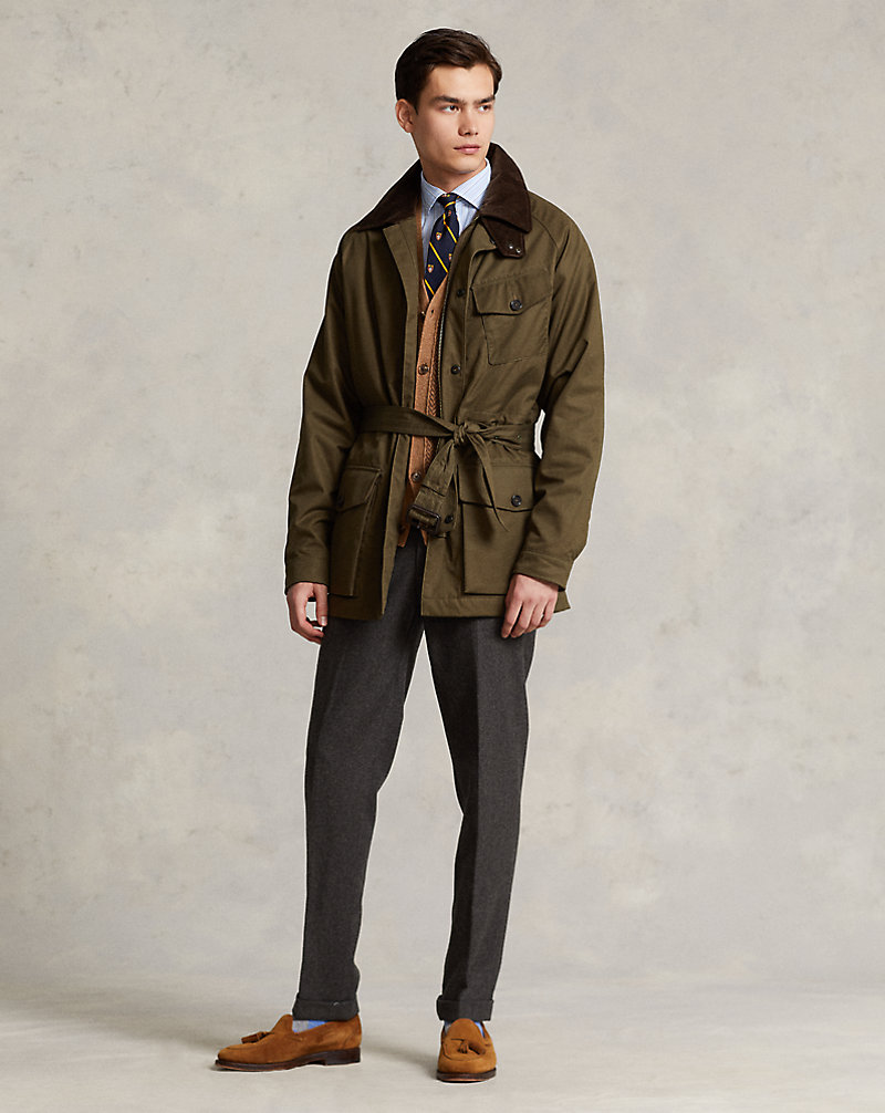 Belted Ventile Jacket for Men | Ralph Lauren® SA