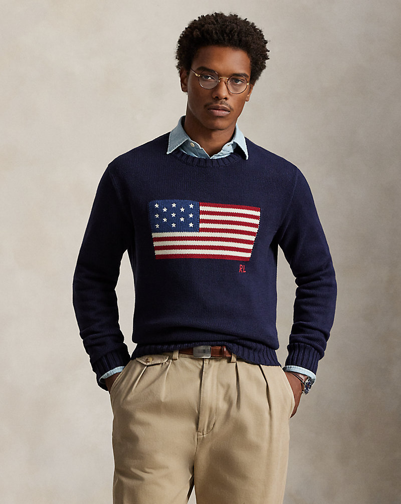 アイコニック フラッグ セーター | ラルフ ローレン公式オンラインストア
