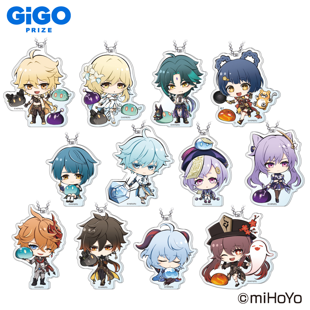 原神』・恐竜・サメのプライズ！クレーンゲーム景品ブランド「GiGO