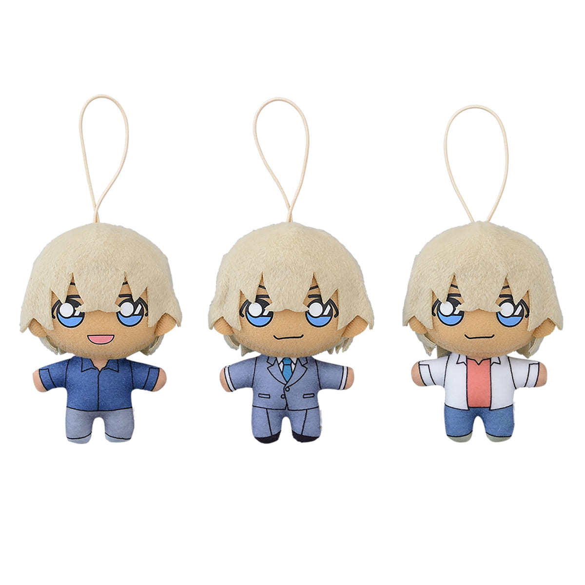 安室透のハート型缶バッジとマスコット！セガプライズ『名探偵コナン