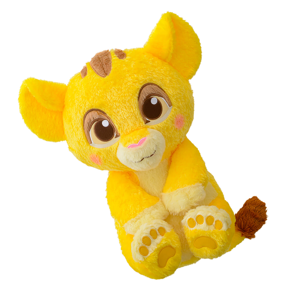 寝転びポーズがかわいい赤ちゃんシンバのぬいぐるみ！セガプライズ