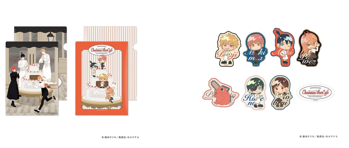 お手軽サイズのポチタパフェやオリジナルグッズ！「チェンソーマンカフェ」