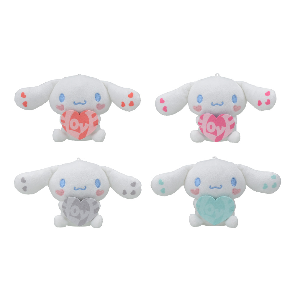 耳やほっぺにハートを散りばめた大きなぬいぐるみ！セガプライズ