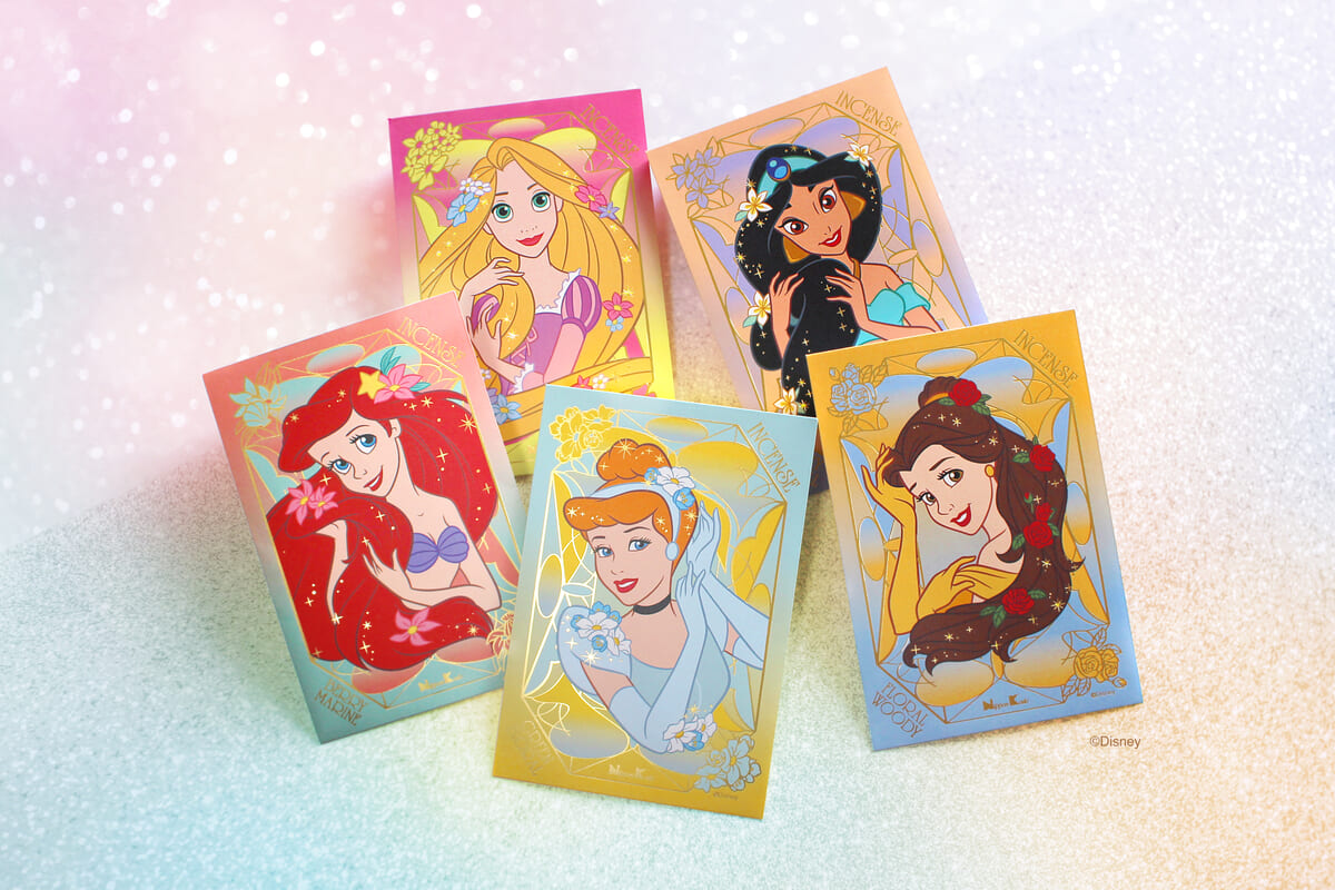 シンデレラやアリエルたちの個性を表現した特別な香り！日本香堂