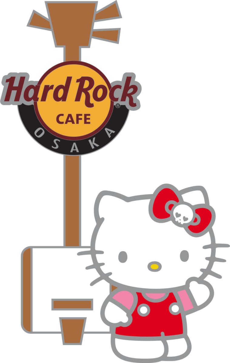 9店舗全て違うデザインの限定ピンバッジも！ハードロックカフェ×ハロー