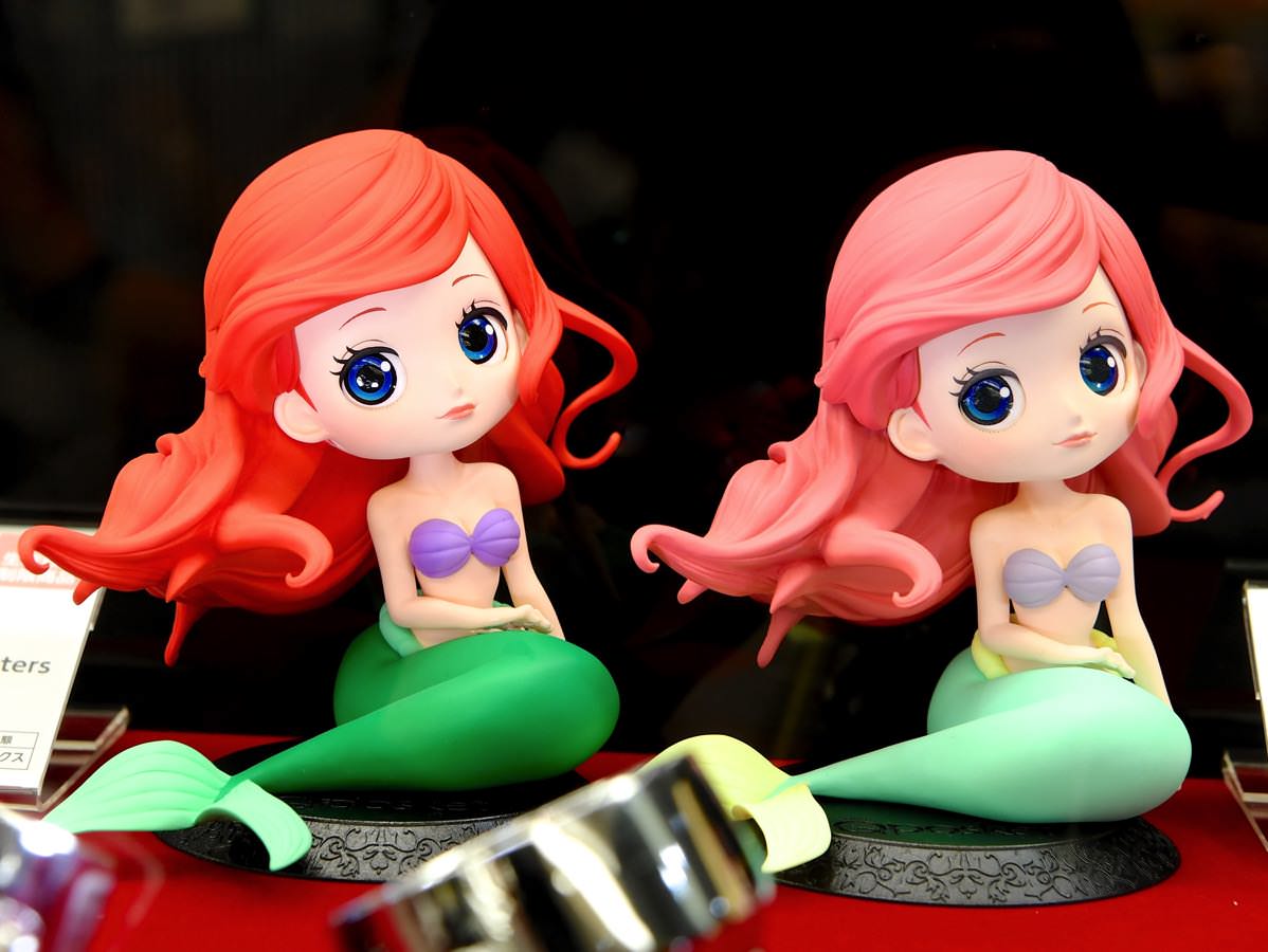 愛らしいディフォルメのプリンセスたち！Qposketシリーズから