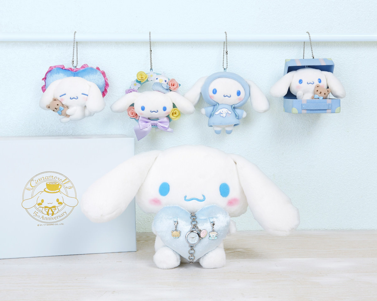 シナモンのぬいぐるみがいっぱい！サンリオ「『シナモロール』デビュー