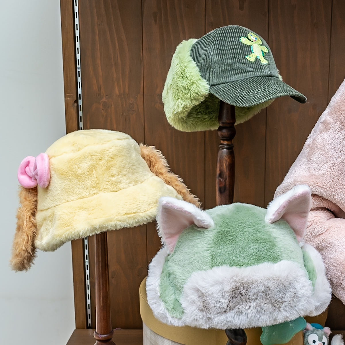 7人をハット＆キャップで表現！東京ディズニーシー「ダッフィー