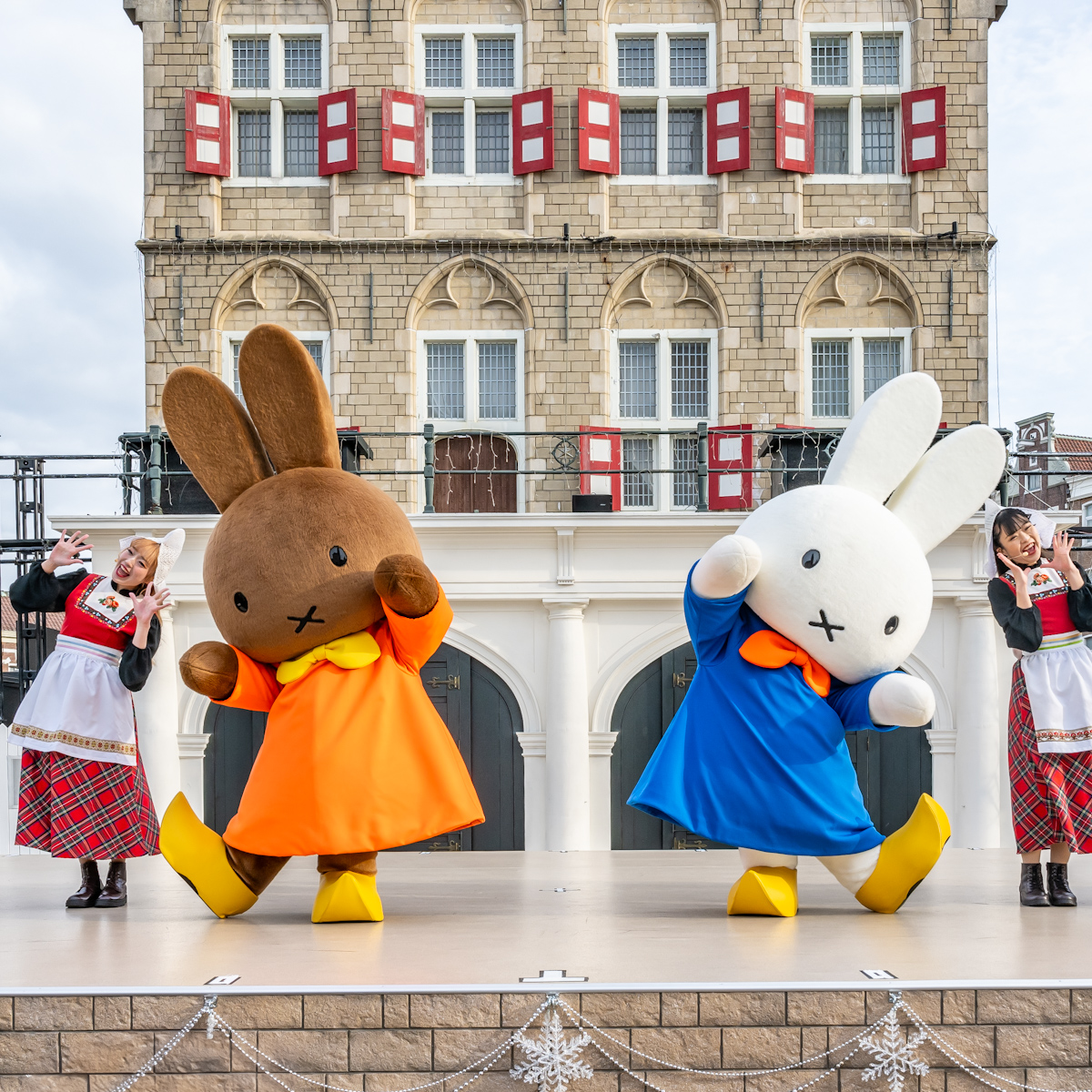 ミッフィーたちとダンスタイム！ハウステンボス｢白銀の世界2025