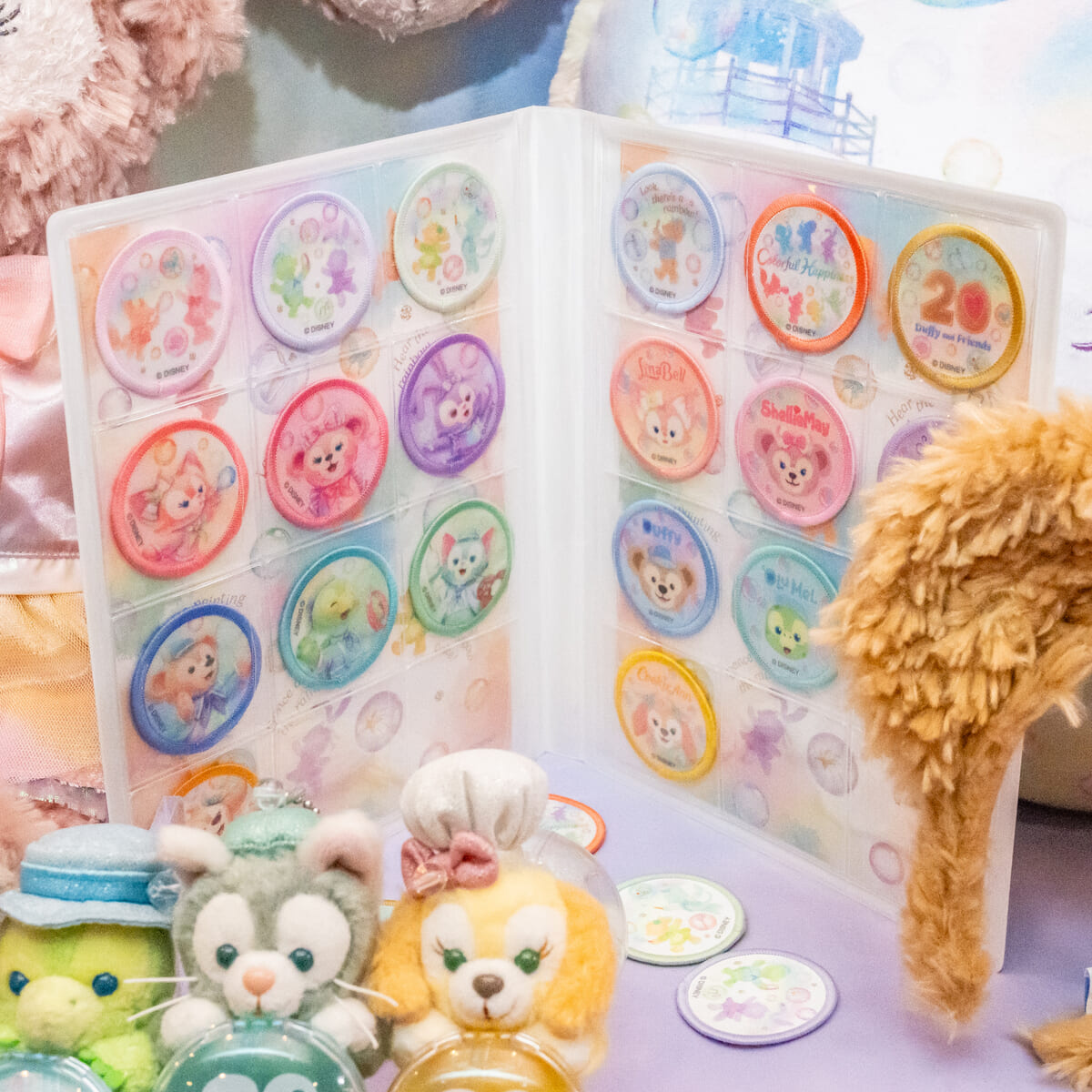 ディズニー ダッフィー 20周年 ピンバッジセット ダッフィー 20周年