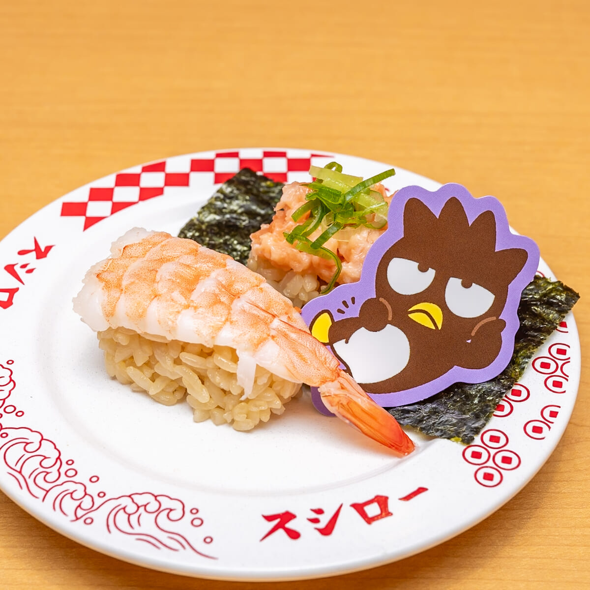 限定おすしやスイーツ、グッズ付きソフトドリンク！スシロー サンリオ