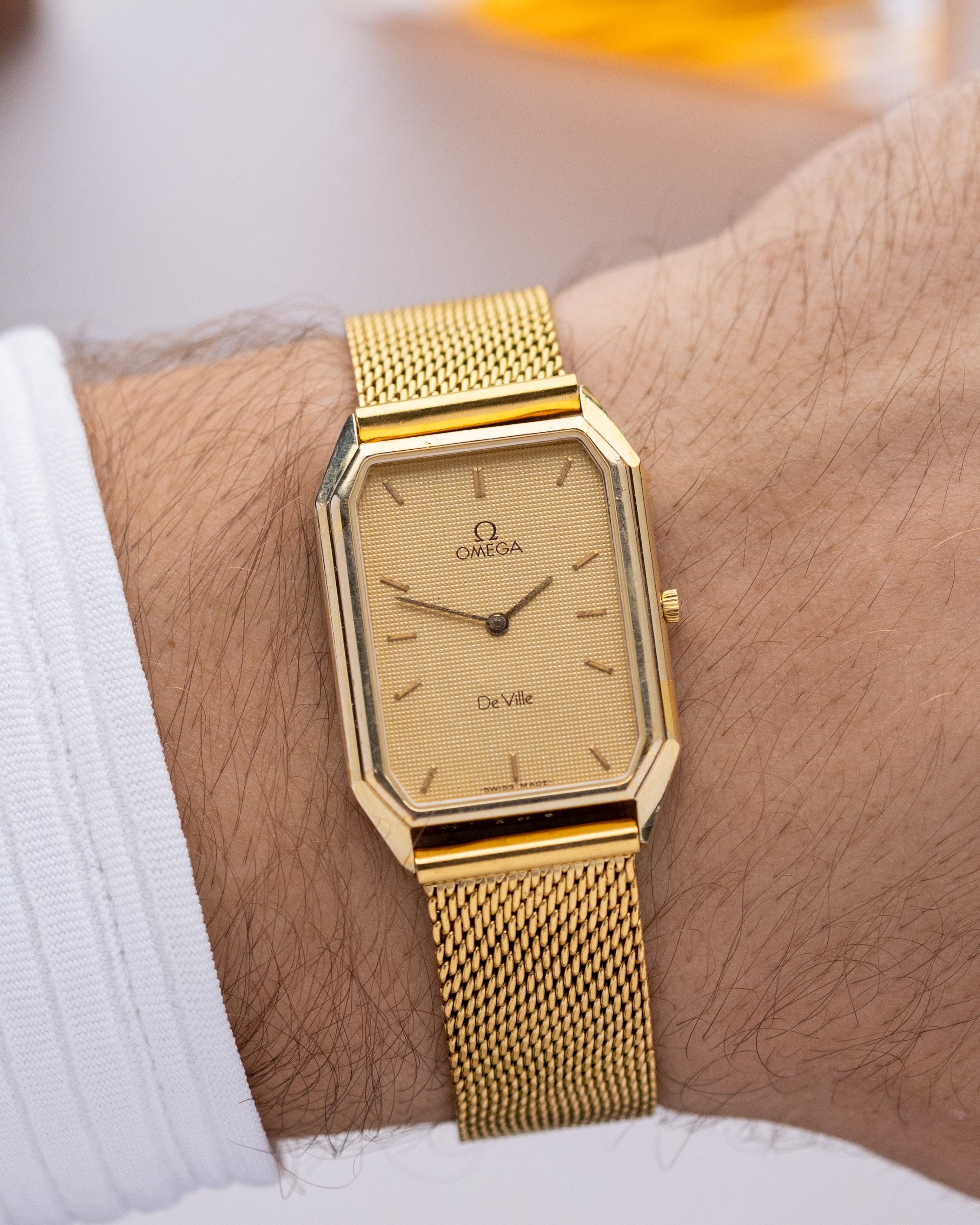 Vintage Omega De Ville, Art Deco Tank, Quartz Cal. 1377, Swiss