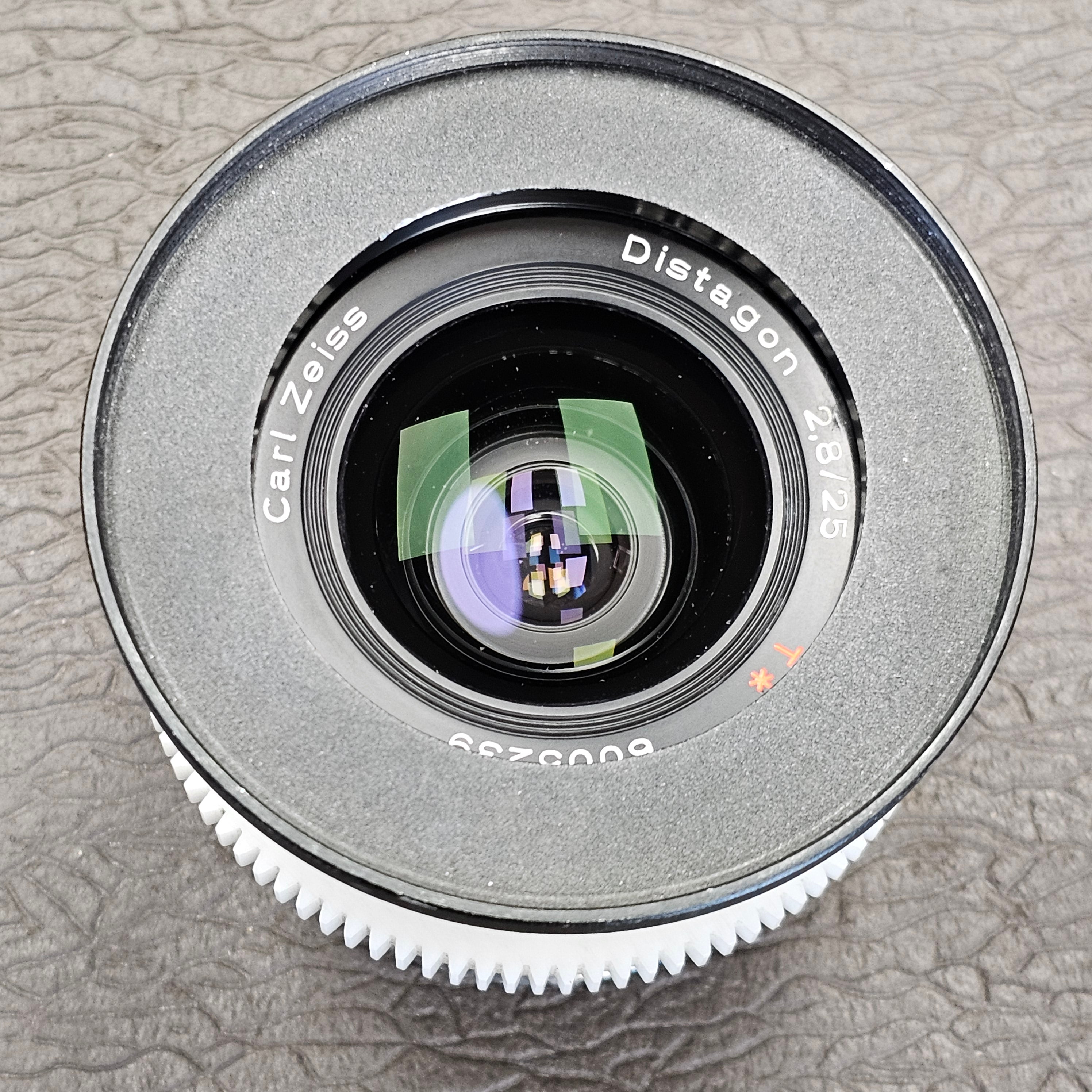 Zeiss Contax Distagon 25mm f2.8 T* Contax Mount Lens S# 6005239