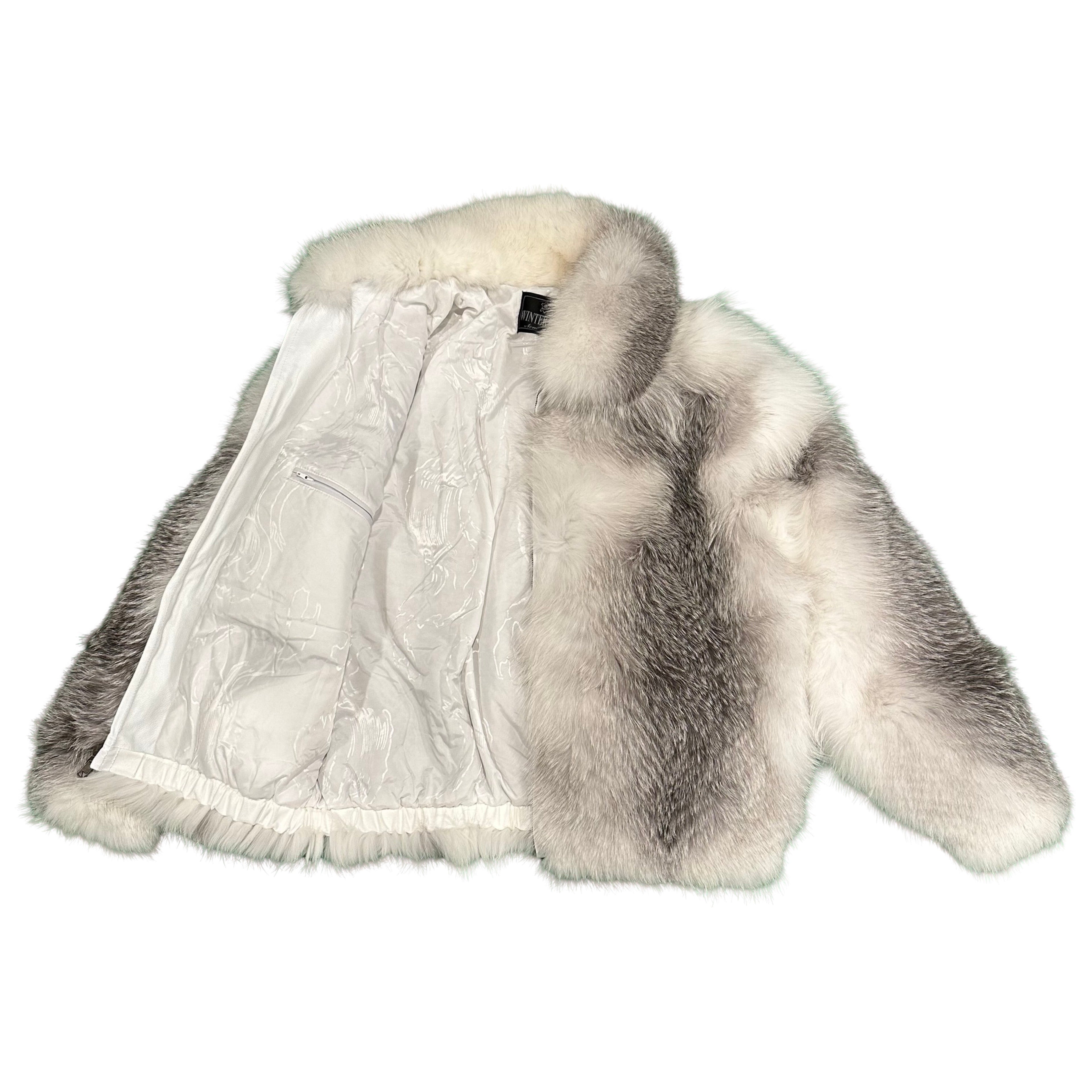 Kashani Men's Full Natural Arctic Fox Fur Coat – Dudes Boutique