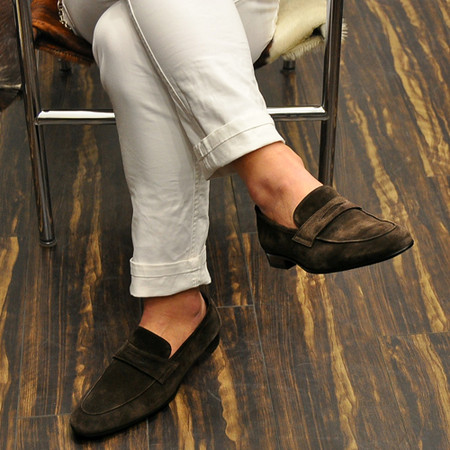 奇跡の!?追加 DOUCAL'S スエードコインローファー | DUE blog