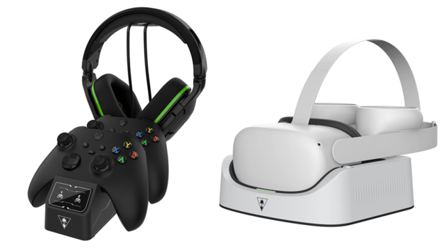 SB C&S、Meta Quest 2のヘッドセットとコントローラを同時充電可能な