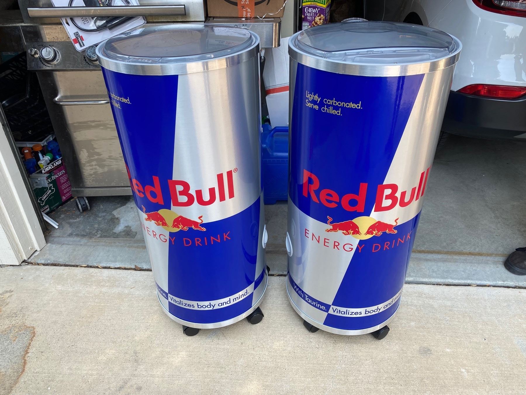 RED BULL” Iceman II barrel cooler