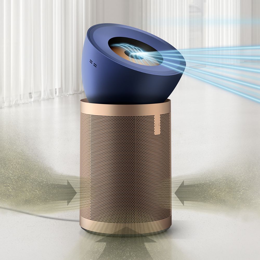 HushJet™ Compact Purifier | Black/Teal