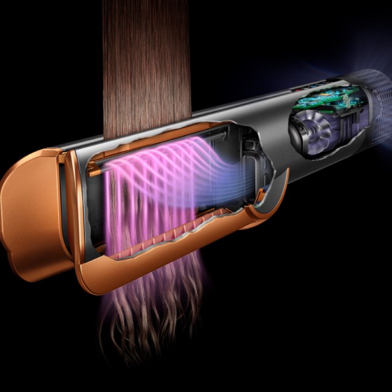 Dyson Airstrait™ストレイトナー ダークブルー／コッパー (HT01 DBBC