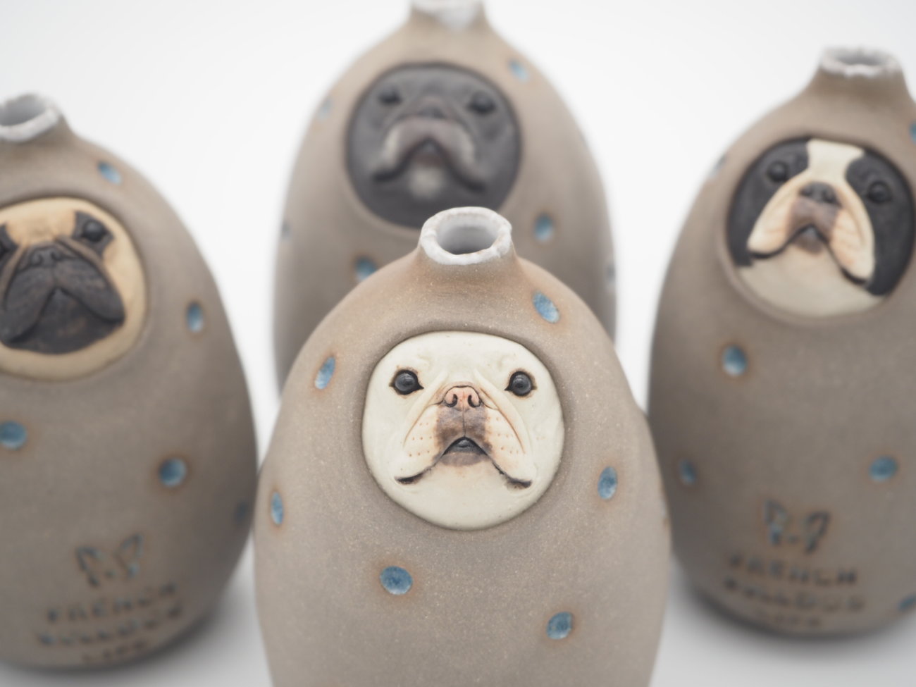 抽選販売】ゆとり炉×French Bulldog Lifeのコラボ「一輪挿し」がついに