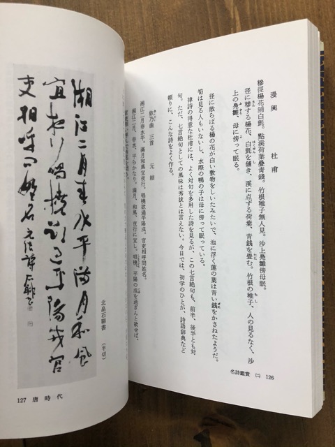 漢詩揮毫手帖 墨場必携 - 書道具古本買取販売 書道古本屋