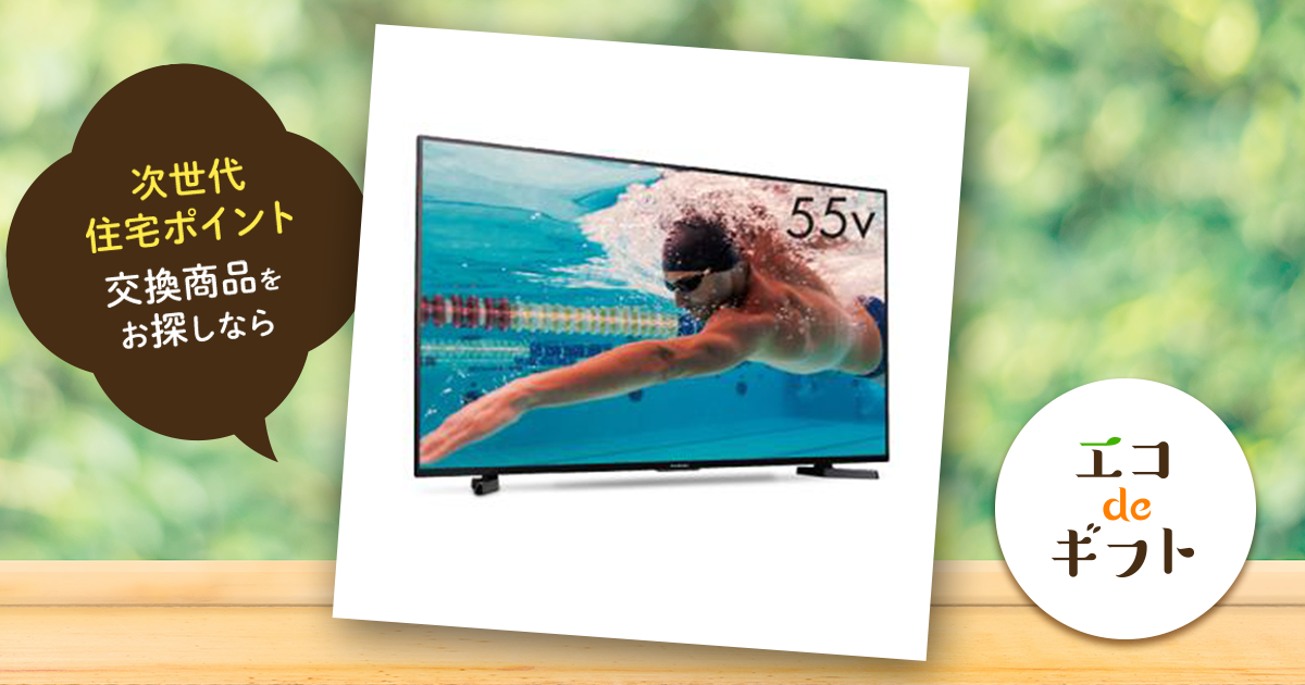 フナイ FUNAI 55V型 4K液晶テレビ[1TB内蔵HDD](FL55U4120) - グリーン