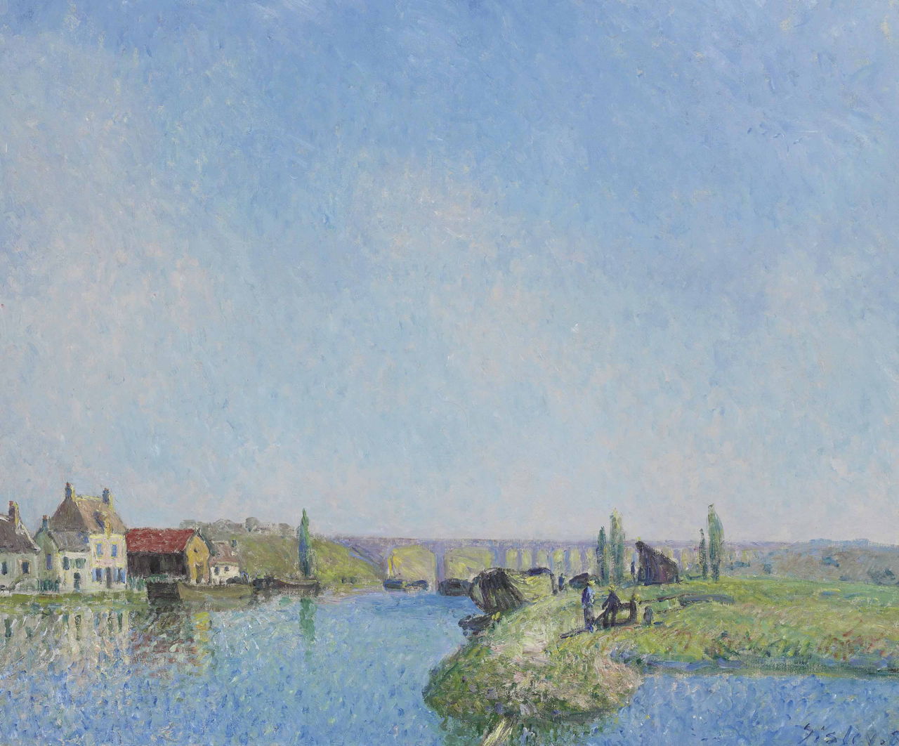 Pure Landscapes: Alfred Sisley, 1885-89 – The Eclectic Light Company