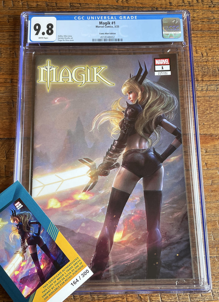 MAGIK #1 CGC 9.8 TIAGO DA SILVA EXCLUSIVE VARIANT LTD TO 300