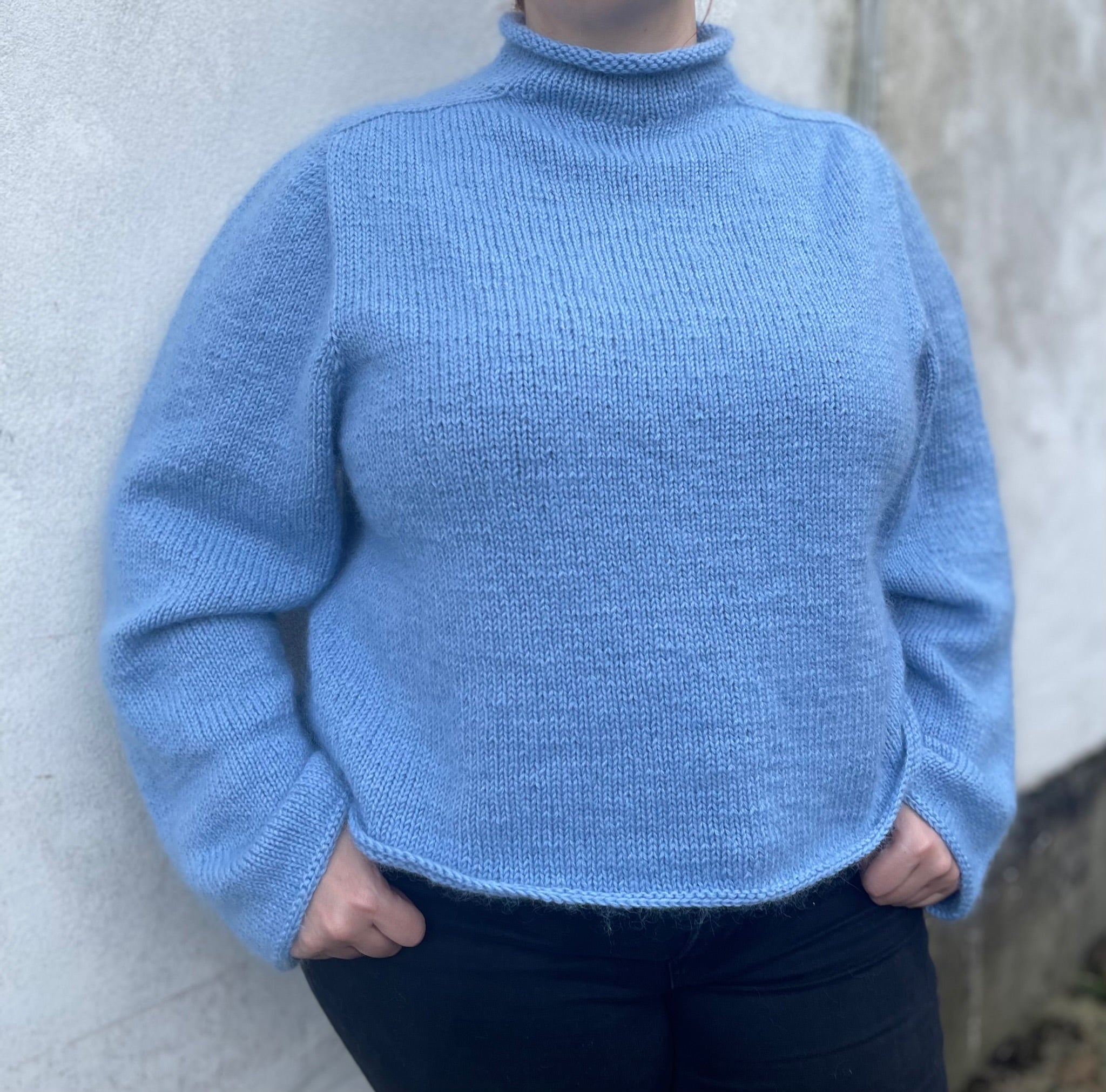 Easy Saddle Shoulder Sweater – easy as knit
