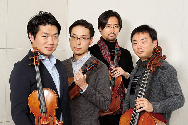 ウェールズ弦楽四重奏団 – ぶらあぼONLINE | クラシック音楽情報ポータル