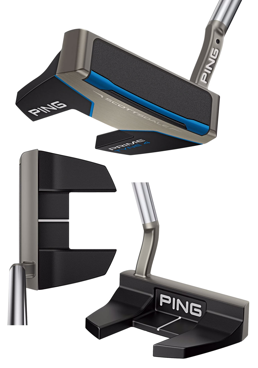 PING ピン SCOTTSDALE PRIME TYNE 4 パター メンズ 右用 スコッツ