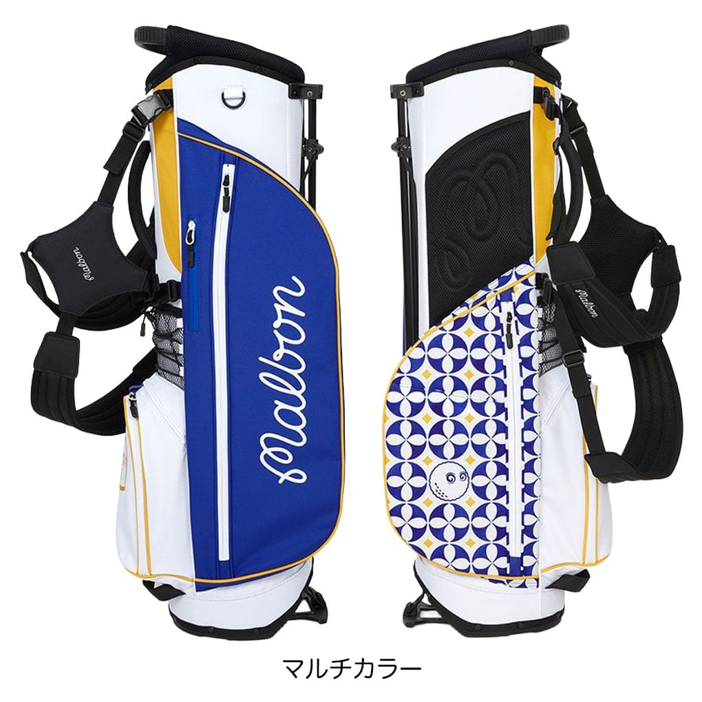 マルボン Malbon Golf キャディバッグ M-9152 4分割トップ Malbon Golf
