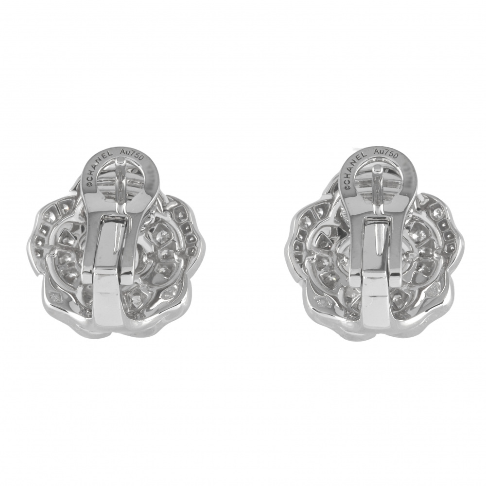 中古] シャネル カメリア J12072 ピアス J357769 | ジュエリーのゆきざき