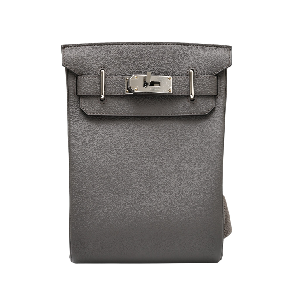 未使用] エルメス アッカド トゴ グリスエタン シルバー金具 K刻印