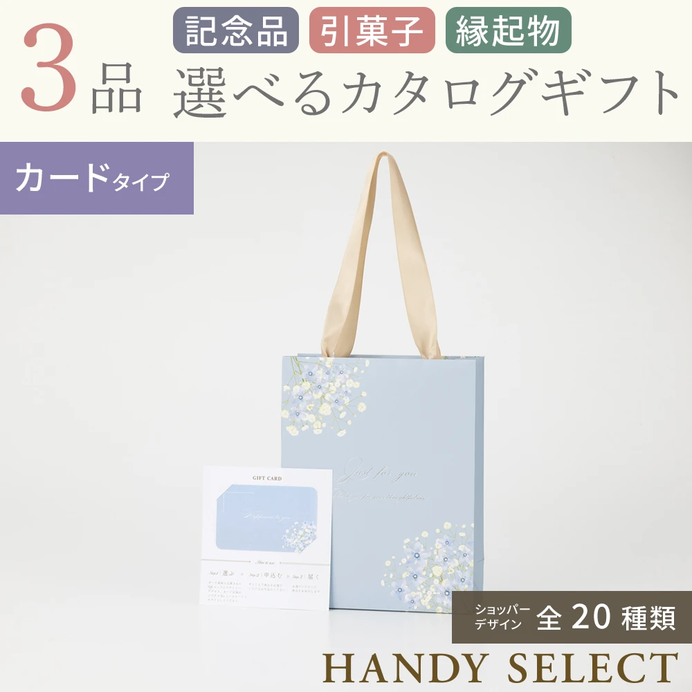 ハンディセレクト】 3品 5,200円コース・カードタイプ(（未選択