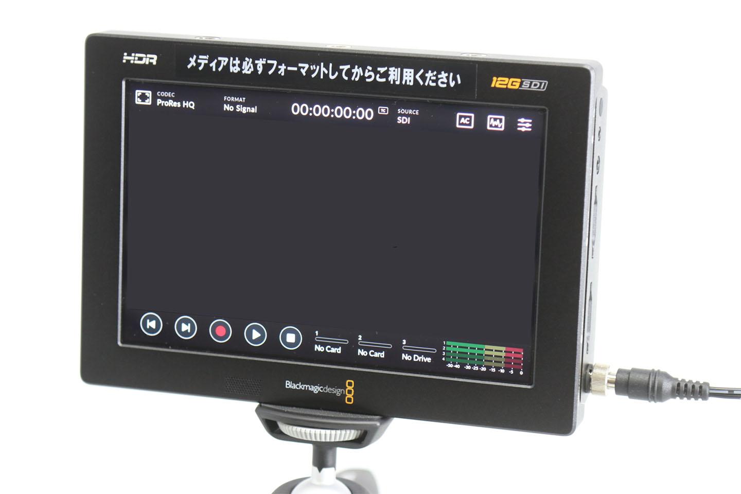 Blackmagic Design Video Assist 7 12G HDR｜撮影機材レンタルからEDIT