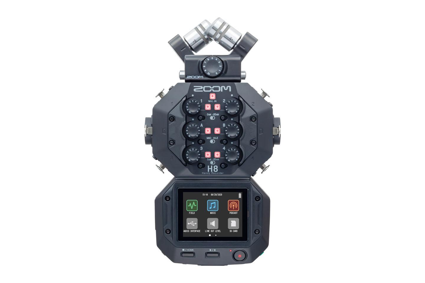 ZOOM H8(8chハンディ―レコーダー)｜撮影機材レンタルからEDIT・MA作業