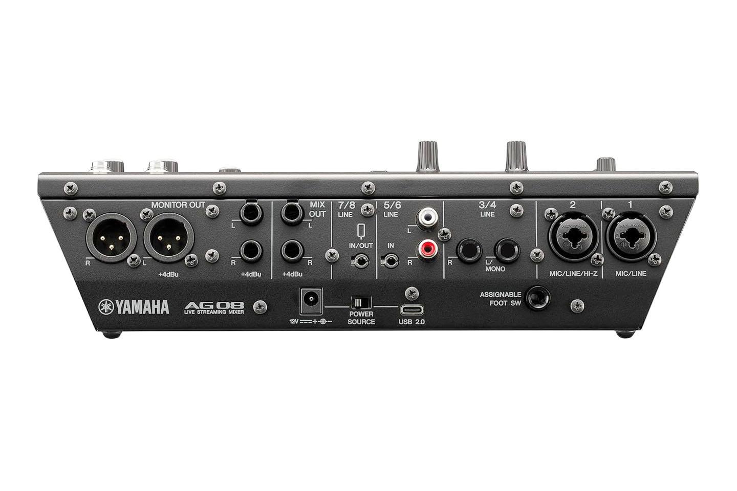 YAMAHA AG08(ライブストリーミングミキサー)｜撮影機材レンタルから