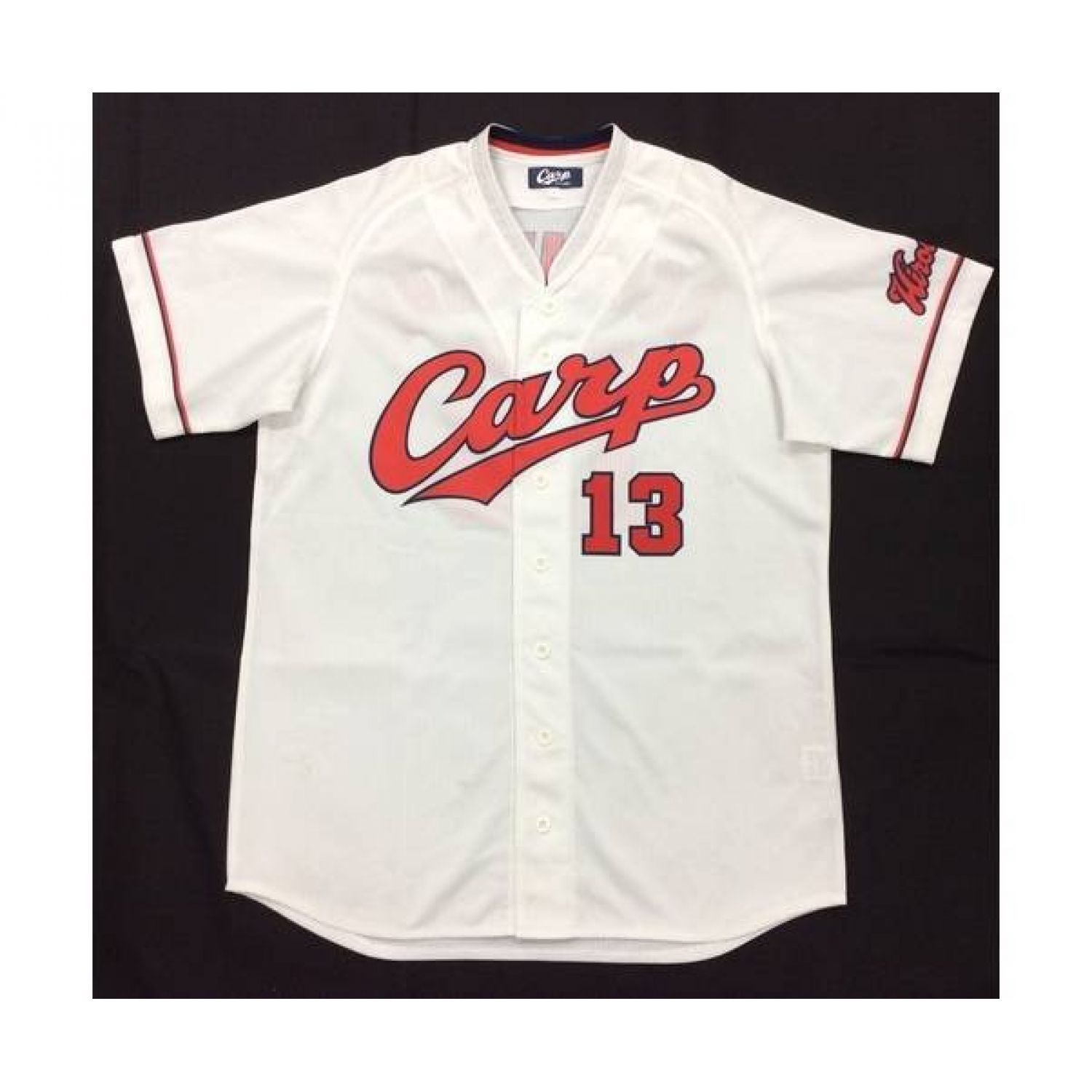 広島東洋カープ堂林翔太選手 直筆サイン入りレプリカユニフォーム M