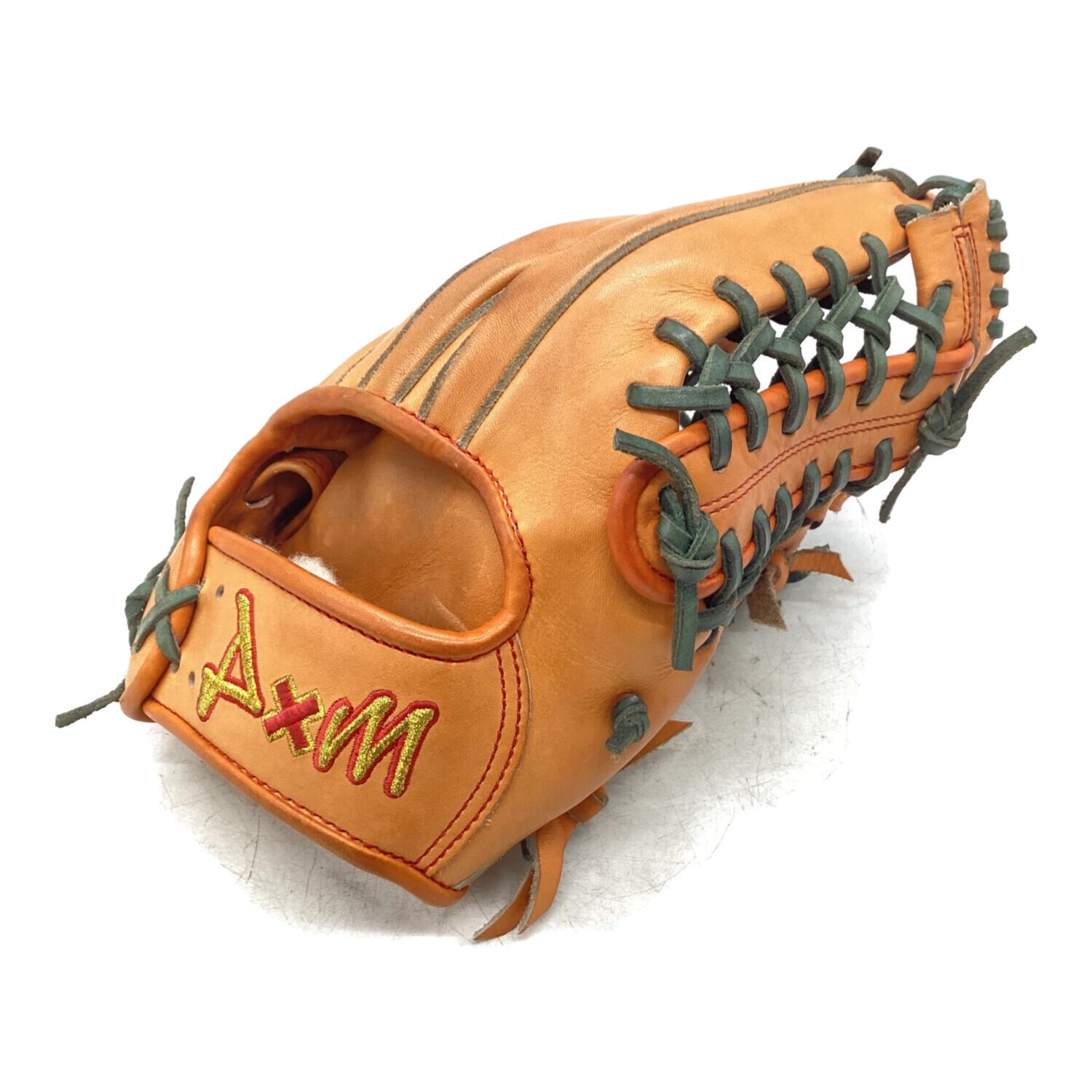 D×M (ディーバイエム) 硬式グローブ オレンジ 外野用 U300｜トレファク