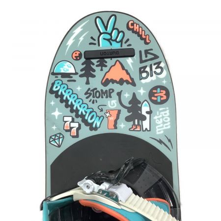 BURTON (バートン) スノーボード 100cm グレー×ブルー 3D ロッカー