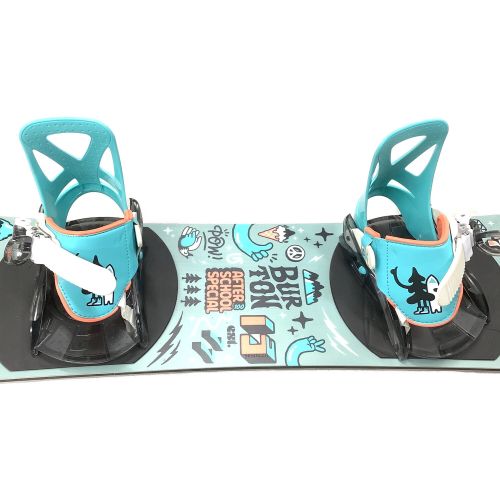 BURTON (バートン) スノーボード 100cm グレー×ブルー 3D ロッカー