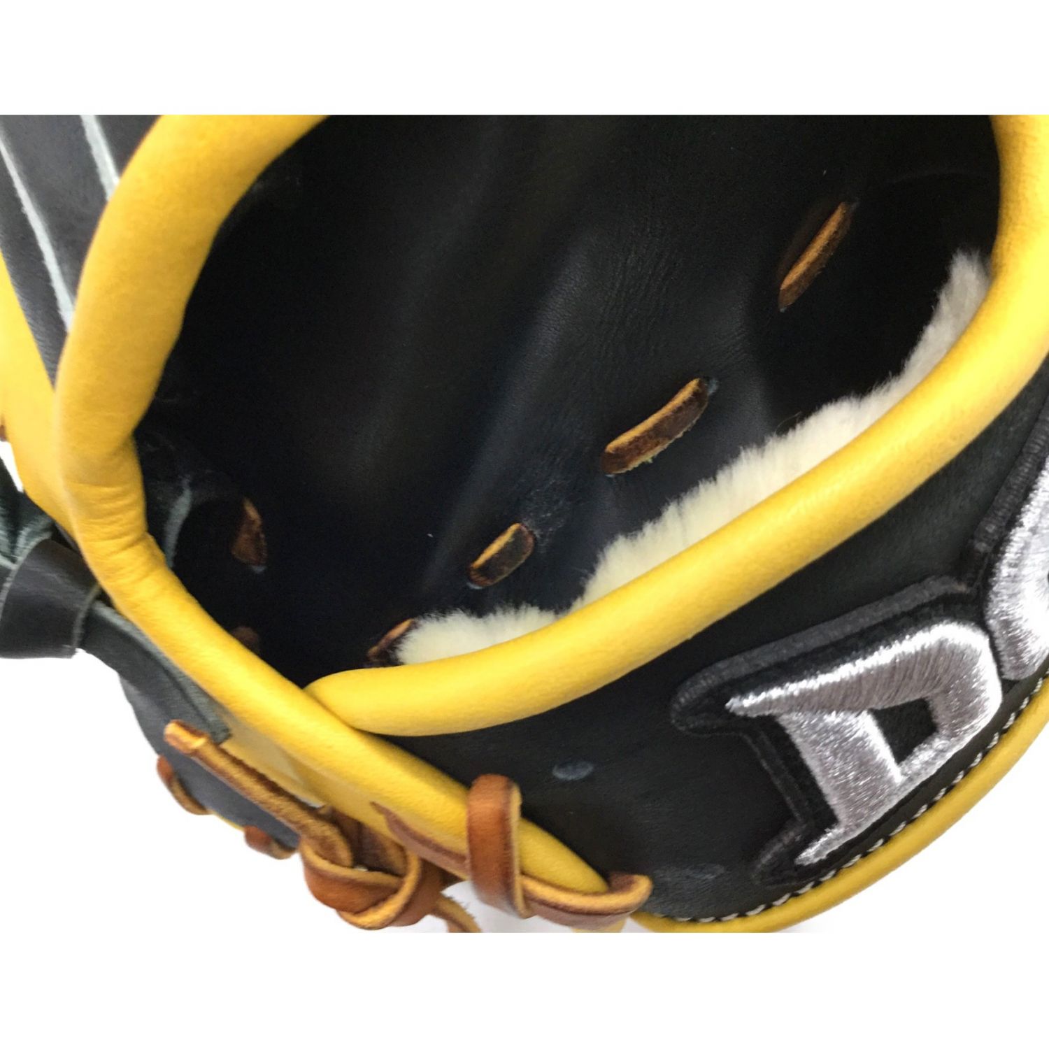 DAVID (ダビド) 軟式グローブ D.DAVID SHOCK イエロー×ブラック D