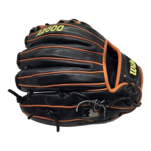 Wilson (ウィルソン) 硬式グローブ 約28cm オレンジ×ブラック A2000