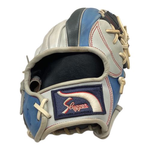 久保田スラッガー (クボタスラッガー) 軟式グローブ グレー×ブルー