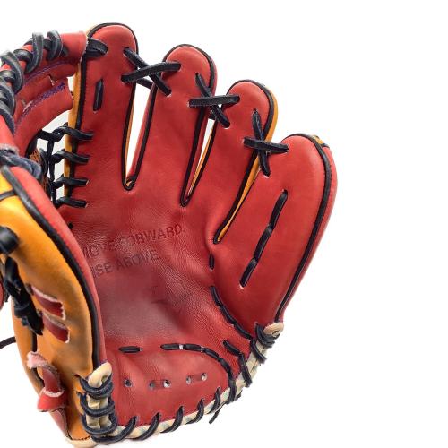 All Star (オールスター) 硬式グローブ 約28cm オレンジ×レッド 内野用