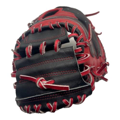 MIZUNO (ミズノ) 軟式グローブ 約32.5cm レッド×ブラック オーダー