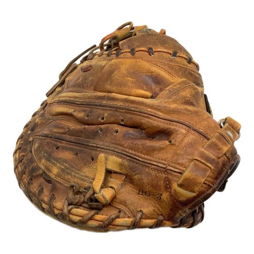 MIZUNO (ミズノ) 硬式グローブ オレンジ Mizuno Pro キャッチャー